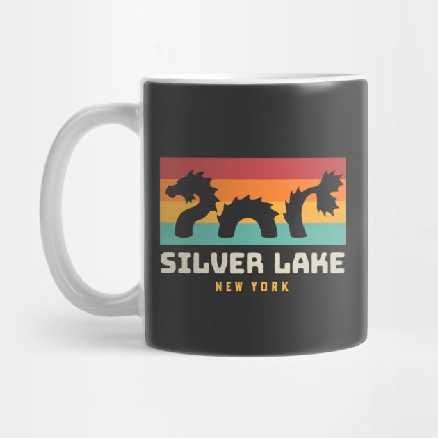 Silver Lake Sea Serpent Lake Monster Letchworth by PodDesignShop